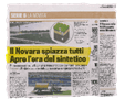 “Novara beats everyone. The synthetic area has begun." – La gazzetta dello sport – 04/08/2010