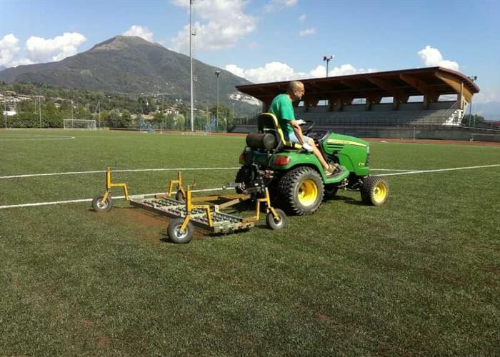 Synthetic turf maintenance according to a schedule to ensure the long duration of the synthetic turf mantle... <a href="/en/synthetic-turf-production-installation-maintenance">Read all</a>